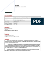 Firsto. D CV PDF