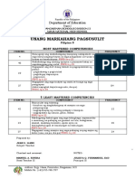 LEAST-AND-MOST-MASTERED-COMPETENCIES - 1st QUARTER