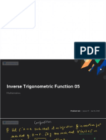 Inverse Trigonometric Function 05 With Anno PDF