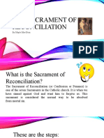 MMM - Sacrament of Reconciliation