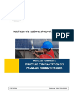 M105 Structure D'implantation Des Panneaux Photovoltaiques PDF