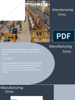 Manufacturing Firms: Understanding Costs of Goods Sold and Overhead