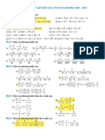 ĐỀ CƯƠNG ÔN TẬP GIỮA KÌ 2 TOÁN 8 NĂM HỌC 2023 PDF