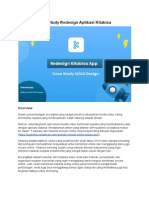 CaseStudy - Redesign Aplikasi Kitabisa PDF