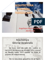 Arquitectura Colonial en Venezuela