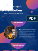 Procurement and Installation of Multi-Ton Hot Forging Machine - Group 8 PDF