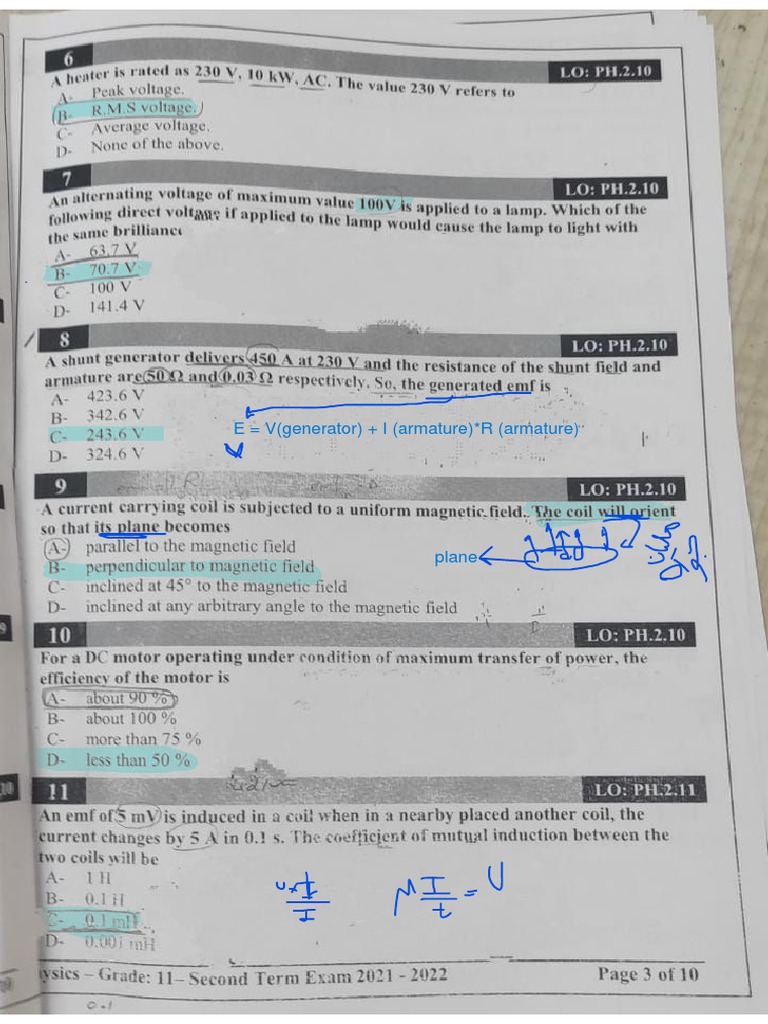 Physics Grade 2 Semester 2 PDF | PDF