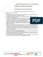 Problem Set On Diophantine Equations PDF