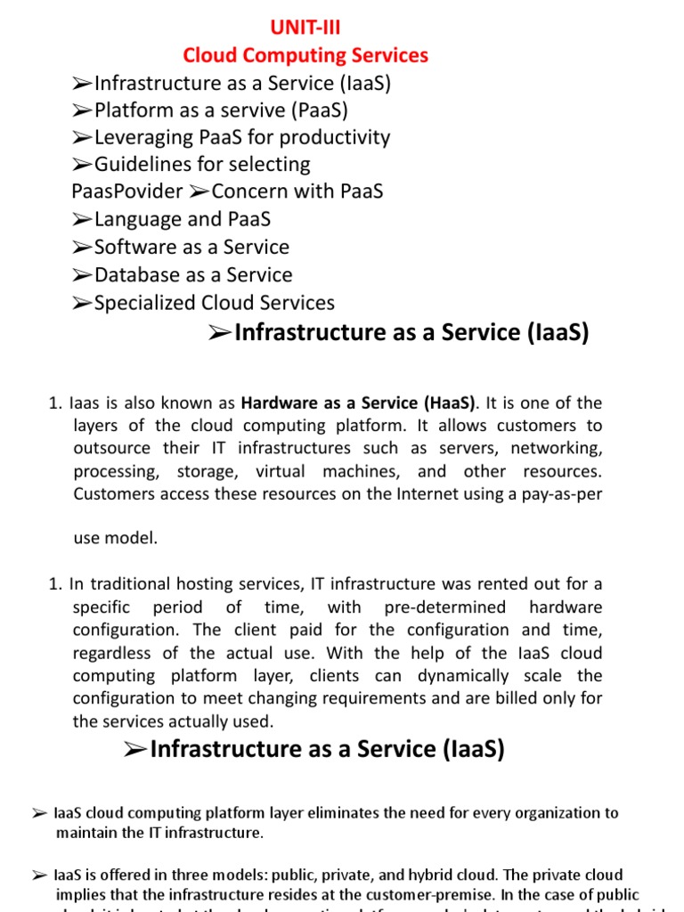 Cloud Services for Developers | PDF