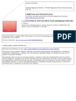 Effectiveness of Antimicrobial Food Packaging Materials PDF