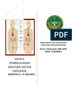Modul Pembelajaran Anatomi Fisiologi Sistem Endokrin Psik PDF