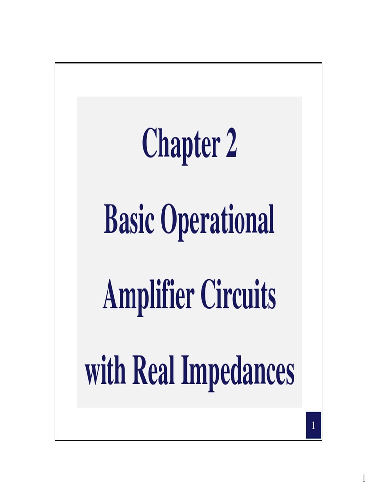 Understanding Operational Amplifier Circuits Through Analysis of