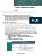 NCCD Evidence Management Template PDF