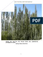 Report On Poplar Wood Design PDF