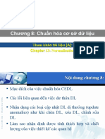 ChÆ°Æ¡ng 8 Chuáº©n Hã A Cæ¡ Sá Ÿ Dá Liá U PDF