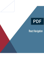 React Navigation - Example