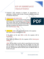 Classical Genetics Material-1 PDF