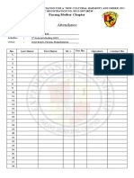 Attendance Karancho 2023