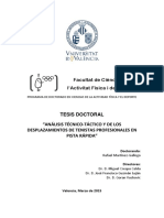 Analisis Técnico y Táctico de Los Desplazamientos en Tenistas PDF