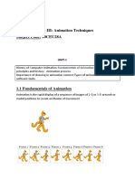 Animation Techniques - Unit I Material (20CEU28A)