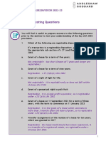 Seminar 2 - Answers To Self Testing Questions PDF