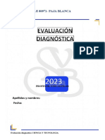 Evaluación Diagnóstica 4°