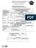 Lembar Jawaban Uji Tulis - 5 PDF