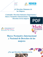 Marco Normativo Internacional y Nacional de Derechos Humanos de Las Mujeres