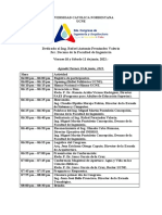 Agenda 2do. Congreso Facultad de Ingenieria.