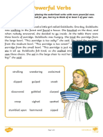 t2 e 140 Powerful Verbs Worksheets - Ver - 2