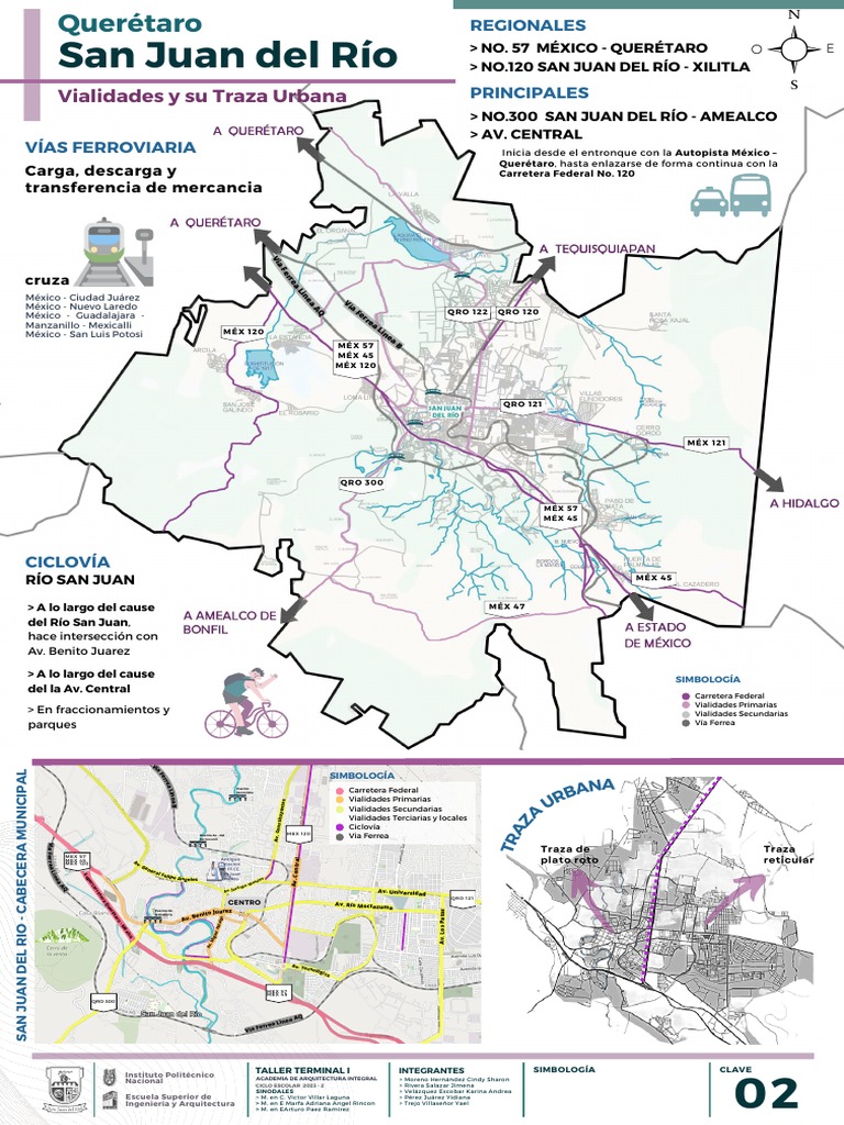 Mapa de San Juan del Río, Querétaro | PDF