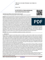 The Effect of Virgin Coconut Oil (VCO) On Malondialdehyde, Glutathione Peroxidase, and Cortisol Hormone Levels