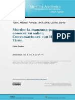 Morder La Manzana para Conocer Su Sabor PDF