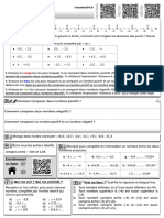 1.PDT - Nombres Relatifs - Élève PDF