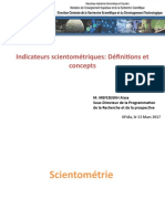 Indicateurs Scientometriques-1