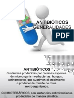 ANTIBIÓTICOS Generalidades