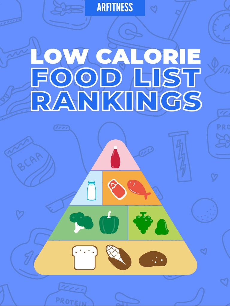 Low Calorie Food Ranking Guide | PDF | Sauce | Fruit