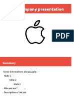 Apple Presentation PDF