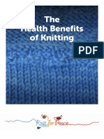 Health Benefits of Knitting PDF