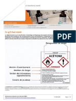 Classification Et Étiquetage Des Produits Chimiques PDF