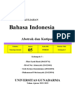 MODUL ABSTRAK DAN KUTIPAN