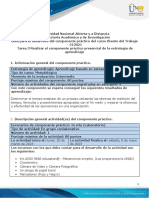 Guía para El Desarrollo Del Componente Práctico - Unidad 2 - Tarea 3 - Realizar El Componente Práctico Presencial