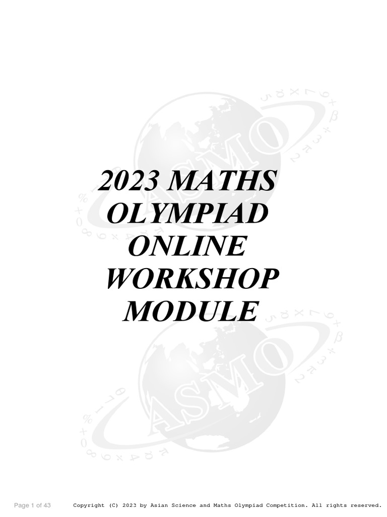 Maths Grade 5,6 Module PDF | PDF