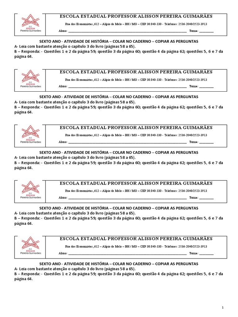 Atividade Capítulo 3 05 de Maio de 2023 | PDF