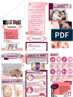 Triptico Cancer de Mama Evento ACTUALIZADA EVENTO PDF