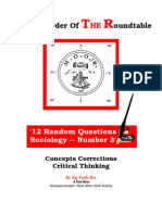 Moorish Order Critical Thinking Questions