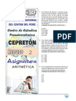 Repaso 2 - Aritmética - Cepretón 2023 PDF