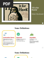 H Is For Hawk