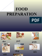 Food Preparation - 5th Class
