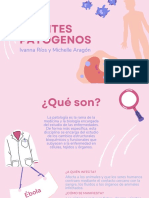 Presentación Biología Cuerpo Humano Células Orgánico Ilustrado Rosa y Lila PDF